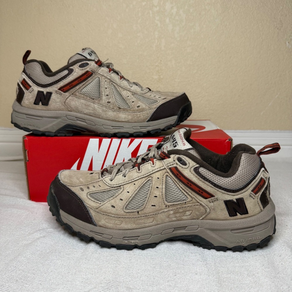 New Balance 645 Trail Hiking Shoes Mens 10 Brown Pre-owned No Box
